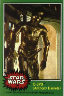 Topps Star Wars C3PO Error Card