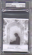 PSA/DNA Certified Bookplate Anne Rice Signed