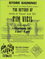 Sin City Comics Store Signing 1995